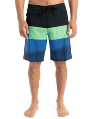Spodenki boardshort dla Mężczyzn SURFSILK STRAIGHT LEG 20" Niebieski. Niebieskie szorty męskie Quiksilver, z materiału, bez kołnierzyka. Za 305.30 zł.