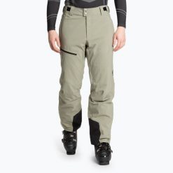 Spodnie narciarskie męskie SCOTT Ultimate Dryo. Szare spodnie materiałowe męskie Scott, bez wzorów, z gore-texu. Za 729.99 zł.