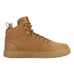Buty do chodzenia męskie Nike Court Borough Mid Winter. Brązowe obuwie do biegania damskie Nike, nike court. Za 302.40 zł.