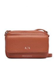 Armani Exchange Torebka XW001547 AF17019 U6048 Brązowy. Brązowe listonoszki damskie Armani Exchange, bez wzorów, ze skóry, bez dodatków. Za 479.99 zł.