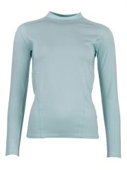 Peak Mountain Koszulka funkcyjna "Anoy" w kolorze turkusowym rozmiar: M. Niebieskie bluzki sportowe damskie Peak Mountain, m, bez wzorów, bez ramiączek. Za 105.14 zł.