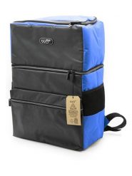 WD lifestyle Plecak termiczny w kolorze czarno-niebieskim - 20 l rozmiar: onesize. Czarne plecaki damskie WD lifestyle, bez wzorów, z materiału, sportowe. Za 160.70 zł.