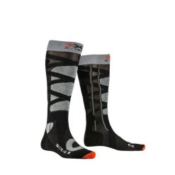 Skarpety narciarskie X-SOCKS SKI CONTROL 4.0. Brązowe skarpetki damskie X-Socks, bez wzorów. W wyprzedaży za 104.00 zł.