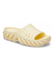 Crocs Klapki "Echo" w kolorze kremowym rozmiar: 42/43. Brązowe klapki i japonki męskie Crocs. Za 100.99 zł.