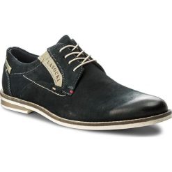 Półbuty LASOCKI FOR MEN MI08-991-781-46. Niebieskie półbuty męskie Lasocki For Men, z nubiku, bez zapięcia. W wyprzedaży za 129.99 zł.
