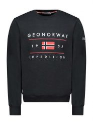Geographical Norway Bluza "Gezolo" w kolorze czarnym rozmiar: XL. Czarne bluzy bez kaptura męskie Geographical Norway, xl. Za 100.99 zł.