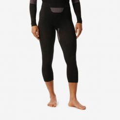 Legginsy termoaktywne narciarskie damskie Wedze BL 500 soft seamless. Bielizna termoaktywna damska WED'ZE, m, bez wzorów, z elastanu. Za 119.99 zł.