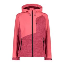 Damska kurtka wodoodporna CMP. Czerwone kurtki damskie CMP, bez wzorów, bez kaptura. W wyprzedaży za 451.85 zł.