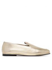 Tommy Hilfiger Lordsy Gold Loafer FW0FW08958 Złoty. Żółte mokasyny damskie Tommy Hilfiger, ze skóry. Za 569.99 zł.