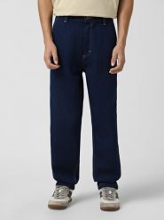 MESKIE SPODNIE LEE CARPENTER RINSE 112374771. Spodnie materiałowe męskie Lee, bez wzorów, z jeansu. Za 219.99 zł.