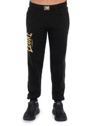 Męskie złote spodnie dresowe. Czarne spodnie sportowe męskie LEONE 1947 APPAREL, z dresówki. Za 294.70 zł.
