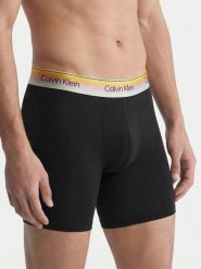Calvin Klein Underwear Bokserki LV00NB4591 Czarny. Czarne bokserki męskie Calvin Klein Underwear, bez wzorów, z bawełny. Za 119.99 zł.