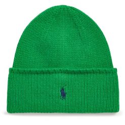 Czapka Polo Ralph Lauren. Zielone czapki zimowe damskie Polo Ralph Lauren. Za 399.99 zł.