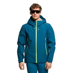 Kurtka skiturowa męska CMP 31Z2187. Zielone kurtki męskie CMP, m, bez wzorów, bez kaptura, narciarskie. Za 499.99 zł.