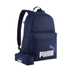 Plecak Puma Phase Set + piórnik granatowy 91191 03. Białe plecaki damskie Puma, bez wzorów. Za 99.00 zł.