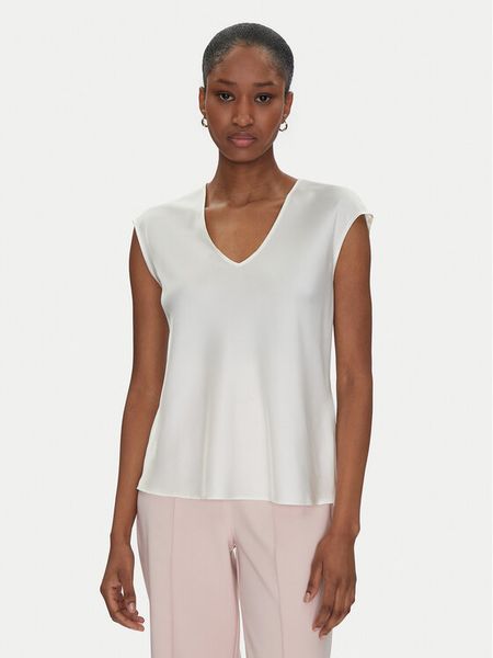 Rinascimento Bluzka CFC0122604003 Écru Regular Fit. Bluzki damskie RINASCIMENTO, xl, bez wzorów, z syntetyku, bez ramiączek. Za 129.99 zł.