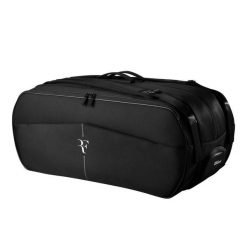 Torba tenisowa Wilson Roger Federer Tournament Racquet Bag x15. Czarne torebki klasyczne damskie Wilson, bez wzorów, bez dodatków. Za 649.00 zł.