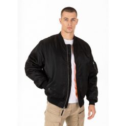 Kurtka przejściowa męska Pitbull MA-1 Verano. Czarne kurtki męskie PITBULL, m, bez wzorów, bez kaptura. Za 399.00 zł.