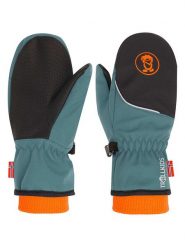Trollkids Rękawiczki funkcyjne "Trolltunga" w kolorze morskim rozmiar: 4,5. Niebieskie rękawiczki dziecięce Trollkids, z polaru, bez ramiączek. Za 78.84 zł.