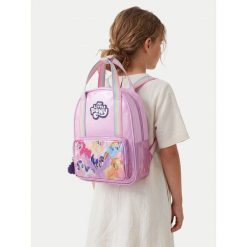 Plecak My Little Pony. Czerwone plecaki damskie My Little Pony, bez wzorów, sportowe. Za 99.99 zł.