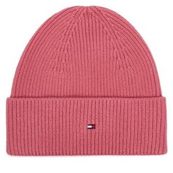Czapka Tommy Hilfiger. Czerwone czapki zimowe damskie Tommy Hilfiger. Za 189.99 zł.