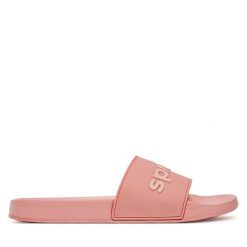 Klapki Sprandi. Czerwone klapki damskie Sprandi, bez wzorów, bez obcasa. Za 49.99 zł.