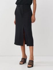 Someday Spódnica w kolorze czarnym rozmiar: 40. Czarne spódniczki damskie Someday, bez wzorów, midi, rozkloszowane. Za 167.28 zł.