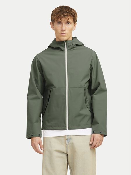 Jack & Jones Kurtka przejściowa Adam 12268821 Zielony Regular Fit. Zielone kurtki męskie Jack & Jones, l, bez wzorów, z syntetyku, bez kaptura. Za 129.99 zł.