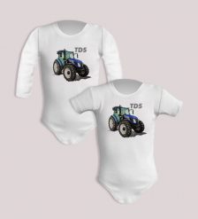 New Holland — body. Czerwone body niemowlęce nikiniki, bez wzorów, z bawełny, bez ramiączek. W wyprzedaży za 50.15 zł.