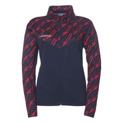 Damska bluza dresowa Uhlsport Progressive 28 Poly. Czerwone bluzy bez kaptura damskie UHLSPORT, z dresówki. Za 168.50 zł.