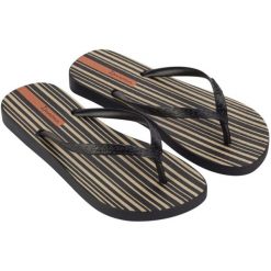 Klapki Ipanema Classica Hap 83539-AR971 czarne. Czarne klapki damskie bez wzorów, z materiału, bez obcasa. Za 95.43 zł.