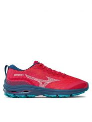 Mizuno Buty do biegania Wave Rider Gtx J1GD2279 Bordowy. Czerwone obuwie do biegania damskie Mizuno. Za 379.99 zł.