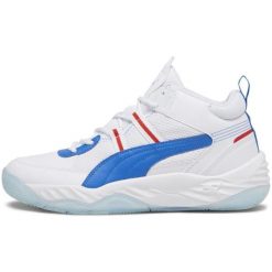 Trampki Puma Puma Rebound Future Nextgen Biały. Białe trampki i tenisówki damskie Puma, bez wzorów, z syntetyku. Za 390.00 zł.