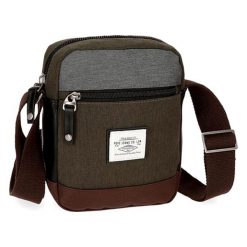 Torba w kolorze khaki - (S)16 x (W)21 x (G)7 cm. Brązowe torby męskie na ramię Pepe Jeans Accessories, bez wzorów, z materiału, na ramię. W wyprzedaży za 64.95 zł.
