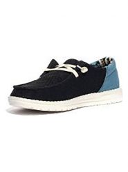 Hey Dude Mokasyny w kolorze czarno-błękitnym rozmiar: 41. Czarne mokasyny damskie Hey dude. Za 148.26 zł.