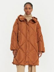 Weekend Max Mara Płaszcz zimowy Guelfo 2425496092 Brązowy Regular Fit. Brązowe kurtki damskie Weekend Max Mara, na zimę, bez wzorów, z syntetyku. Za 2,169.00 zł.