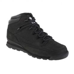 Buty trekkingowe męskie Timberland Euro Rock Wr Basic. Czarne buty trekkingowe męskie Timberland, na zimę, z materiału, bez zapięcia, trekkingowe. Za 646.00 zł.