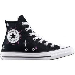 Buty sportowe Converse Chuck Taylor All Star Celestial. Czarne buty sportowe na co dzień damskie Converse, bez wzorów. Za 390.00 zł.