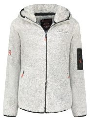 Canadian Peak Kurtka polarowa "Ulebeak" w kolorze szarym rozmiar: M. Szare kurtki damskie Canadian Peak, m, bez wzorów, z polaru, bez kaptura. Za 131.12 zł.