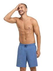 Arena Szorty kąpielowe w kolorze niebieskim rozmiar: L. Niebieskie szorty sportowe męskie Arena, l, z materiału, outdoorowe. Za 134.85 zł.