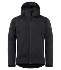 Clique Kurtka Grayland pikowana softshell wodoodporna męska – Black. Czarne kurtki męskie CLIQUE, m, bez wzorów, z polaru. Za 501.65 zł.