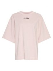MOSS COPENHAGEN Koszulka w kolorze kremowym rozmiar: XS/S. Brązowe bluzki damskie MOSS COPENHAGEN, s, bez wzorów, bez kołnierzyka. Za 204.95 zł.