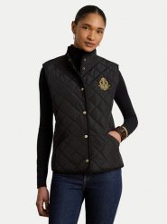 LAUREN RALPH LAUREN Kamizelka 297P18068001 Czarny Regular Fit. Czarne kamizelki damskie Lauren Ralph Lauren, xs, z syntetyku. Za 1,299.00 zł.