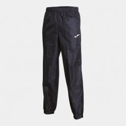 Spodnie do piłki nożnej męskie Joma Leeds. Czarne spodnie materiałowe męskie Joma, bez wzorów, z materiału, sportowe. Za 263.50 zł.