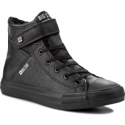 Trampki BIG STAR - Y174020F Black. Czarne trampki i tenisówki męskie Big Star, bez wzorów, z futra, bez zapięcia. Za 129.00 zł.
