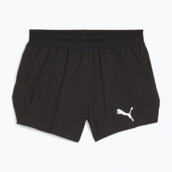 Spodenki męskie PUMA Run Ultraweave Velocity 3" Split. Czarne szorty męskie Puma, m, na fitness i siłownię. Za 219.99 zł.