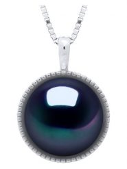 Mitzuko Srebrny naszyjnik z zawieszką - dł. 42 cm rozmiar: onesize. Niebieskie naszyjniki damskie Mitzuko, srebrne. Za 252.99 zł.