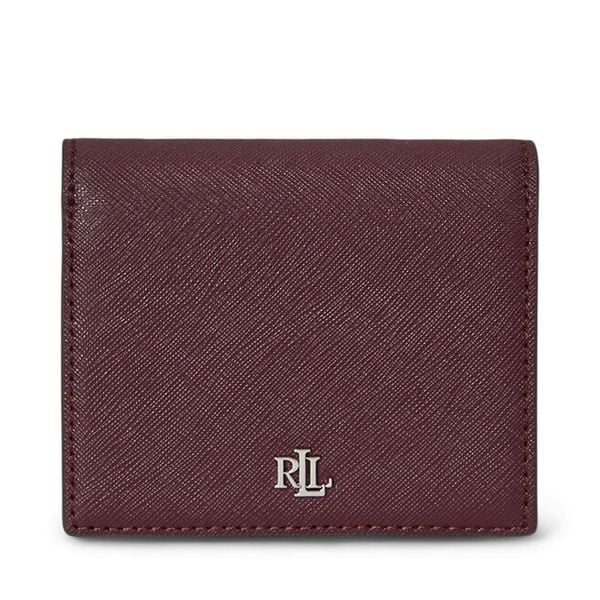 Portfel LAUREN RALPH LAUREN. Czerwone portfele damskie Lauren Ralph Lauren, bez wzorów. Za 417.99 zł.