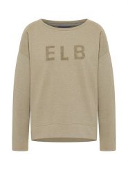 ELBSAND Bluza "Aruna" w kolorze szarobrązowym rozmiar: L. Brązowe bluzy bez kaptura damskie ELBSAND, l. Za 149.31 zł.