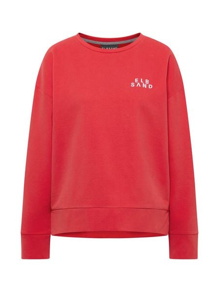 ELBSAND Bluza "Tilla" w kolorze czerwonym rozmiar: M. Czerwone bluzy bez kaptura damskie ELBSAND, m, z bawełny. Za 143.83 zł.
